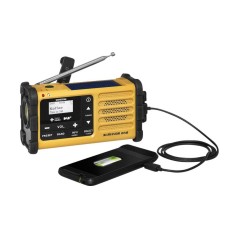 Sangean MMR-88 Portable Weather Alert Radio - Black Yellow | Stay Safe & Informed!